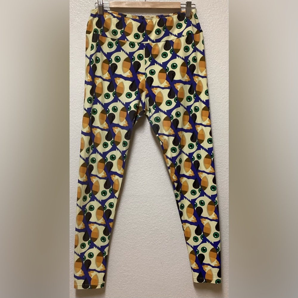LuLaRoe bird TC Tall and Curvy leggings